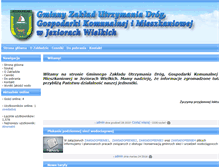 Tablet Screenshot of gzud.jeziorawielkie.pl